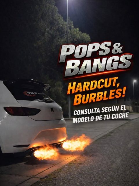 💥 POPS & BANGS ACTIVADOS 💥
Hardcut y burbles 🔥
Configuración personalizada según el modelo de tu coche.
¿Quieres sacar fuego? 🔥
Escríbenos 📩
#seat #vag #obd #pops #customized